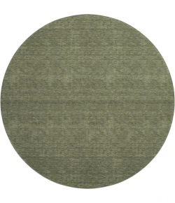 Dalyn Soft Essentials Green SE6 8ft. x 8ft. Round Rug