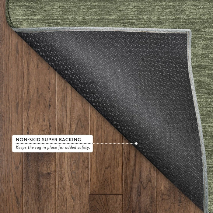 Dalyn Soft Essentials Green SE6 2ft.6in. x 3ft.10in. Rect. Rug
