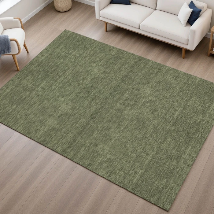 Dalyn Soft Essentials Green SE6 2ft.6in. x 3ft.10in. Rect. Rug