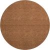 Dalyn Soft Essentials Orange SE6 8ft. x 8ft. Round Rug