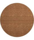 Dalyn Soft Essentials Orange SE6 8ft. x 8ft. Round Rug