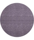 Dalyn Soft Essentials Purple SE6 8ft. x 8ft. Round Rug