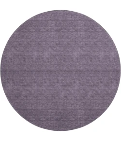 Dalyn Soft Essentials Purple SE6 8ft. x 8ft. Round Rug
