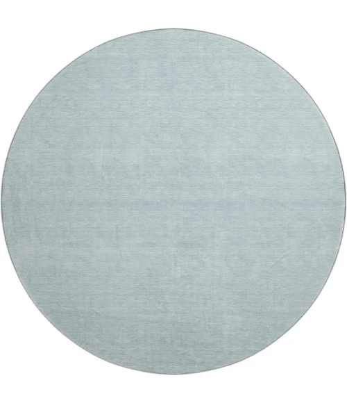 Dalyn Soft Essentials Blue SE6 8ft. x 8ft. Round Rug