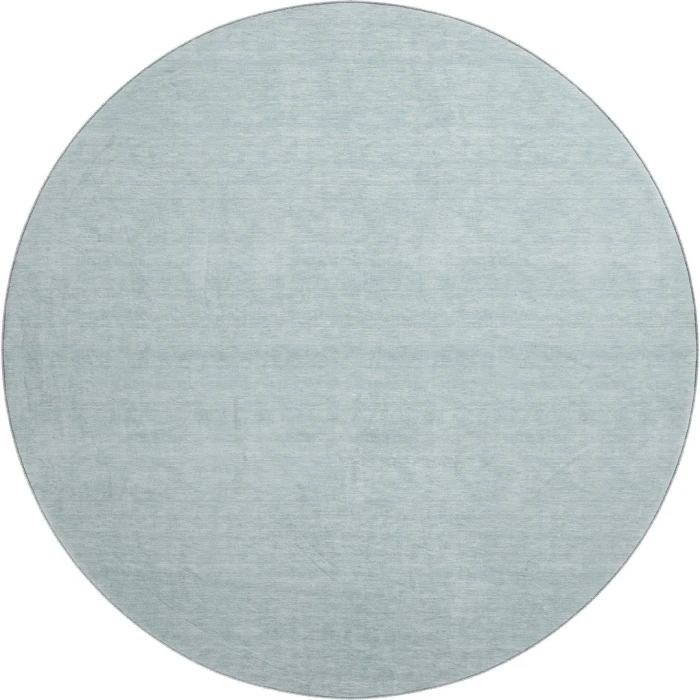 Dalyn Soft Essentials Blue SE6 8ft. x 8ft. Round Rug