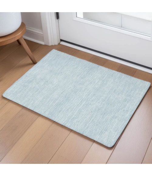 Dalyn Soft Essentials Blue SE6 1ft.8in. x 2ft.6in. Rect. Rug