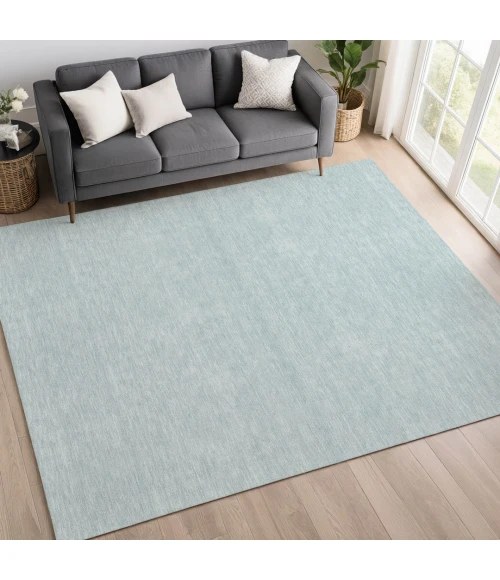 Dalyn Soft Essentials Blue SE6 2ft.6in. x 3ft.10in. Rect. Rug