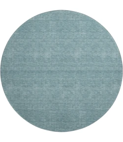 Dalyn Soft Essentials Teal SE6 8ft. x 8ft. Round Rug