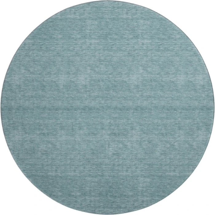 Dalyn Soft Essentials Teal SE6 8ft. x 8ft. Round Rug