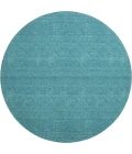 Dalyn Soft Essentials Teal SE6 8ft. x 8ft. Round Rug