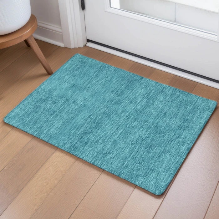 Dalyn Soft Essentials Teal SE6 1ft.8in. x 2ft.6in. Rect. Rug