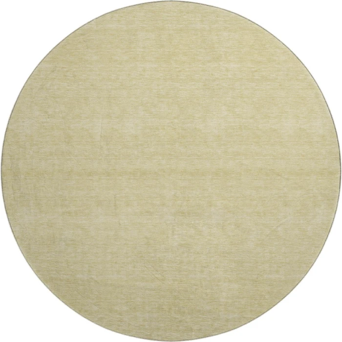 Dalyn Soft Essentials Gold SE6 8ft. x 8ft. Round Rug