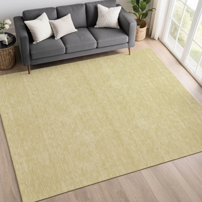 Dalyn Soft Essentials Gold SE6 9ft. x 12ft. Rect. Rug