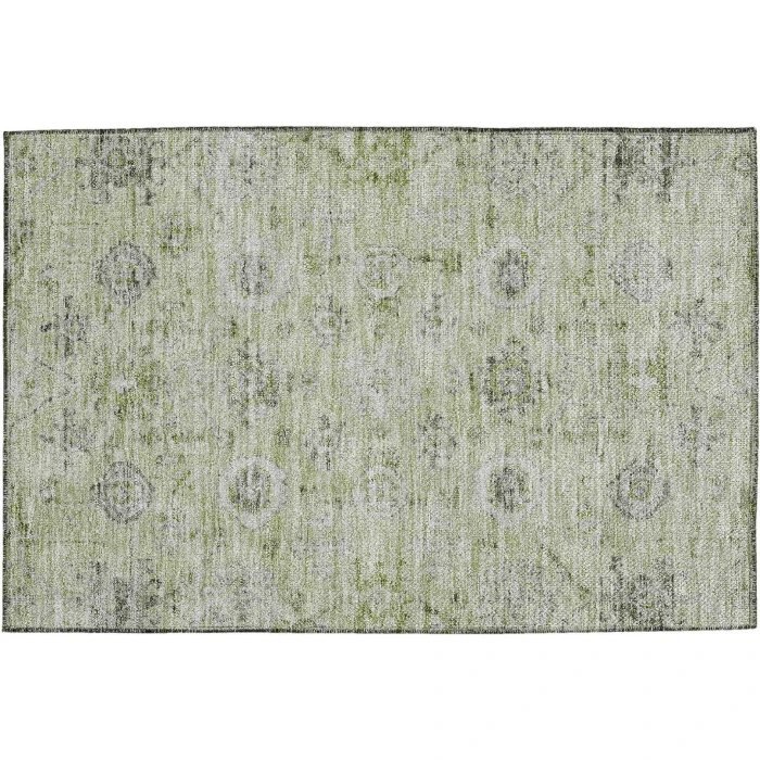 Dalyn Solace Green SL10 1ft.8in. x 2ft.6in. Rug
