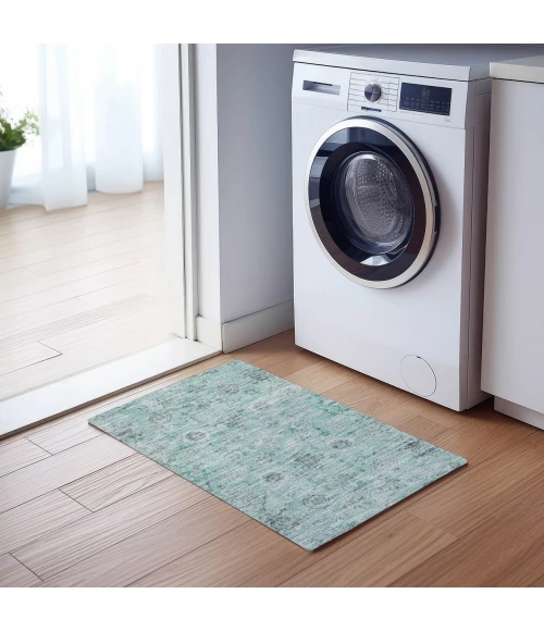 Dalyn Solace Teal SL10 1ft.8in. x 2ft.6in. Rug