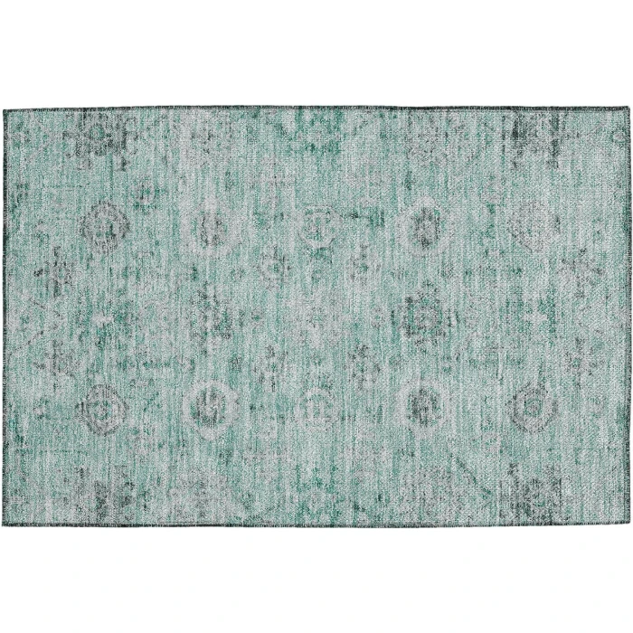 Dalyn Solace Teal SL10 1ft.8in. x 2ft.6in. Rug