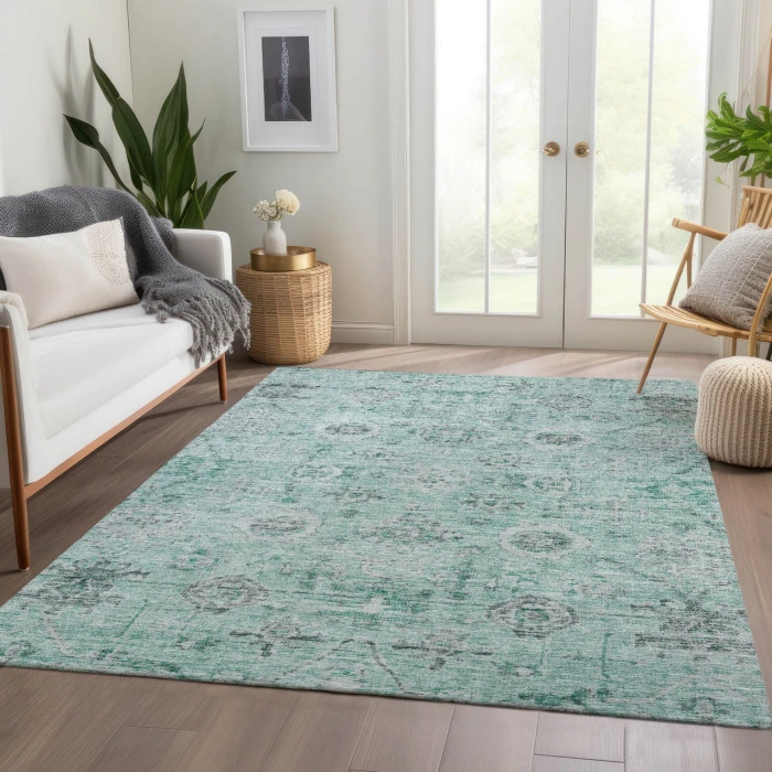 Dalyn Solace Teal SL10 5ft. x 7ft.6in. Rug