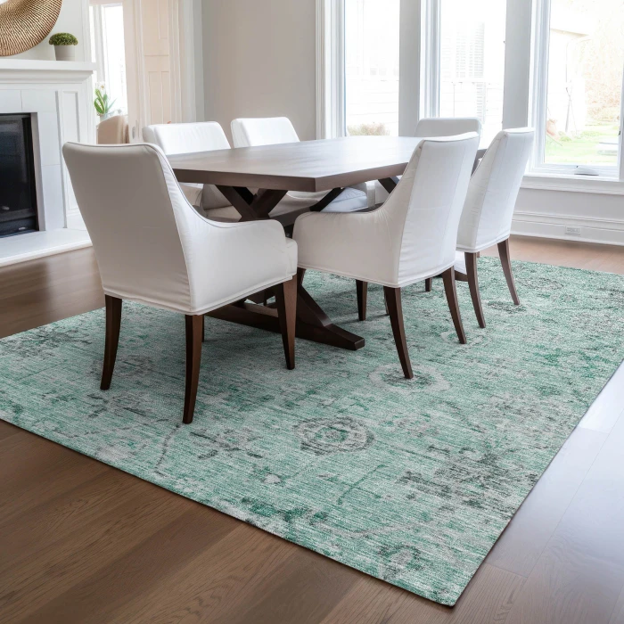 Dalyn Solace Teal SL10 5ft. x 7ft.6in. Rug