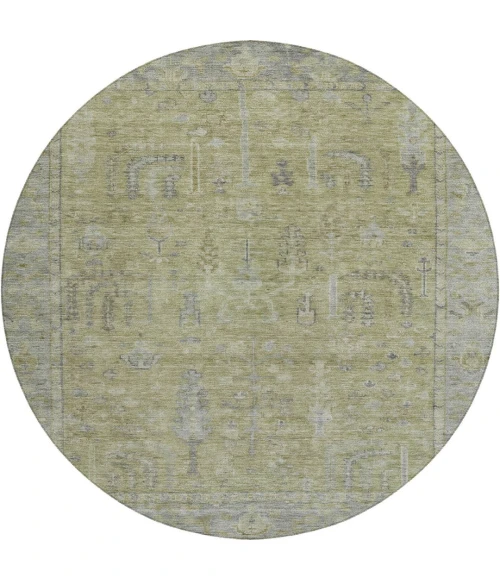 Dalyn Solace Green SL11 8ft. x 8ft. Rug