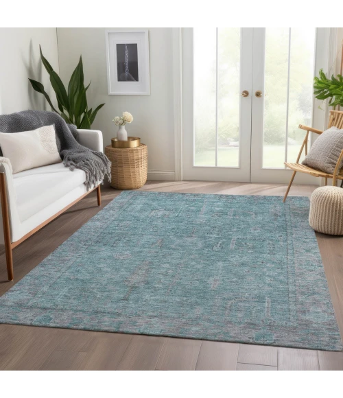 Dalyn Solace Teal SL11 2ft.6in. x 3ft.10in. Rug