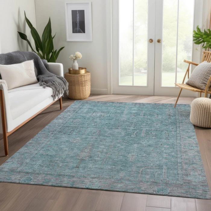 Dalyn Solace Teal SL11 10ft. x 14ft. Rug
