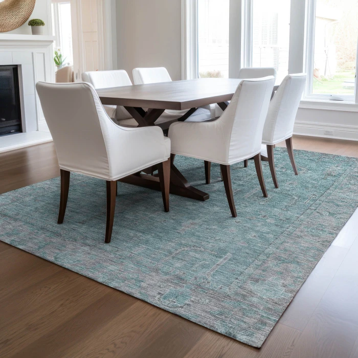 Dalyn Solace Teal SL11 10ft. x 14ft. Rug