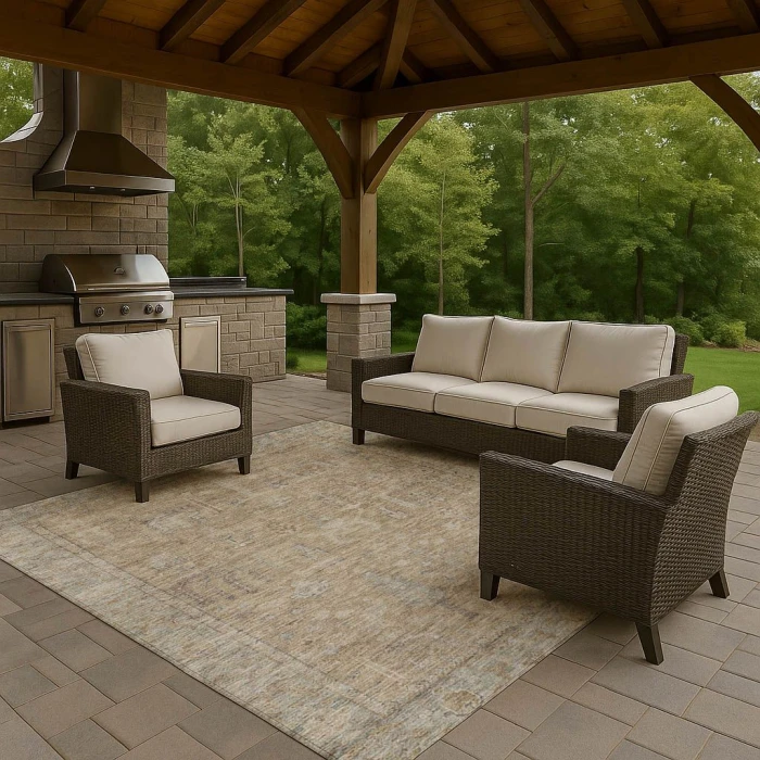 Dalyn Solace Brown SL11 3ft. x 5ft. Rug