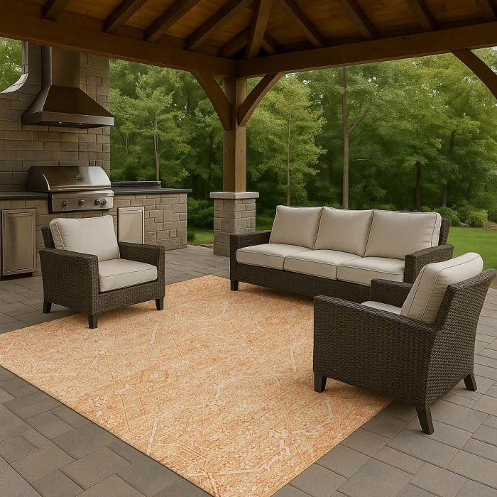 Dalyn Solace Orange SL12 9ft. x 12ft. Rug
