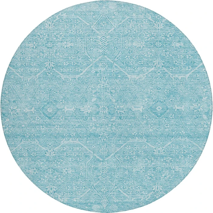 Dalyn Solace Blue SL12 8ft. x 8ft. Rug