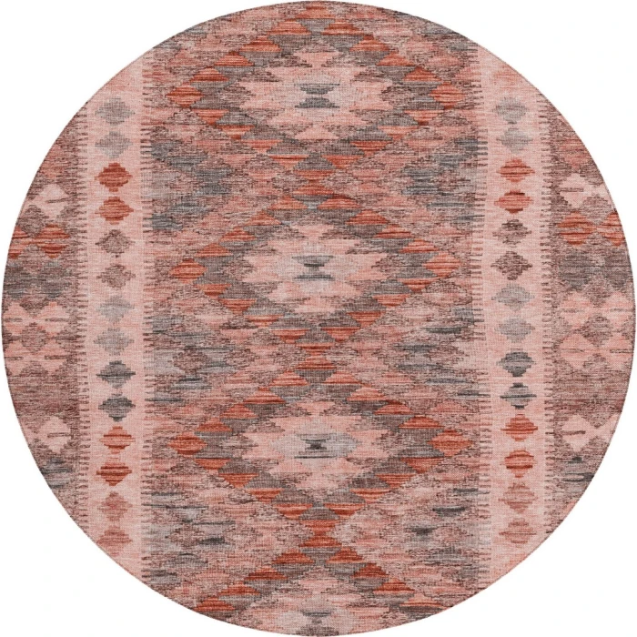Dalyn Solace Orange SL13 8ft. x 8ft. Rug
