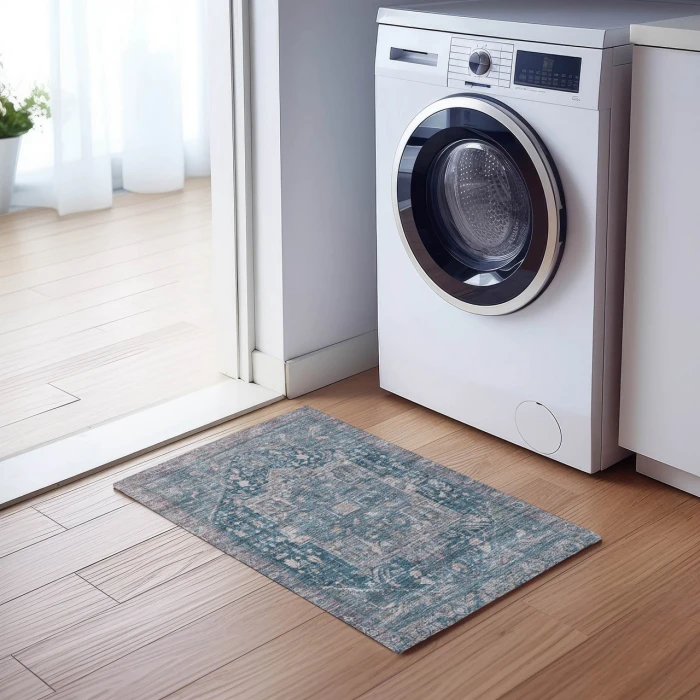 Dalyn Solace Blue SL14 1ft.8in. x 2ft.6in. Rug