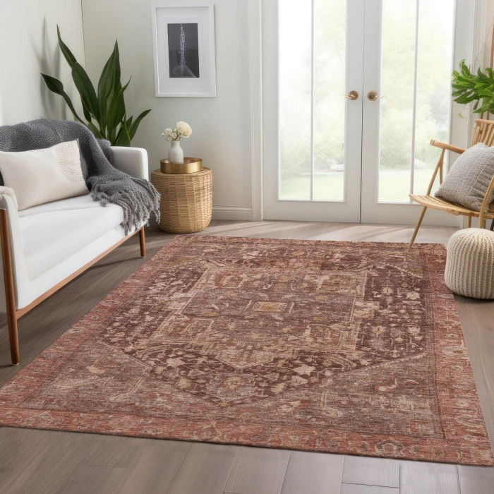 Dalyn Solace Red SL14 9ft. x 12ft. Rug