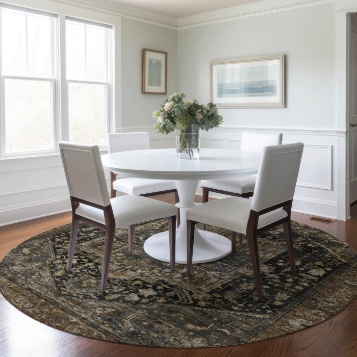 Dalyn Solace Gray SL14 8ft. x 8ft. Rug