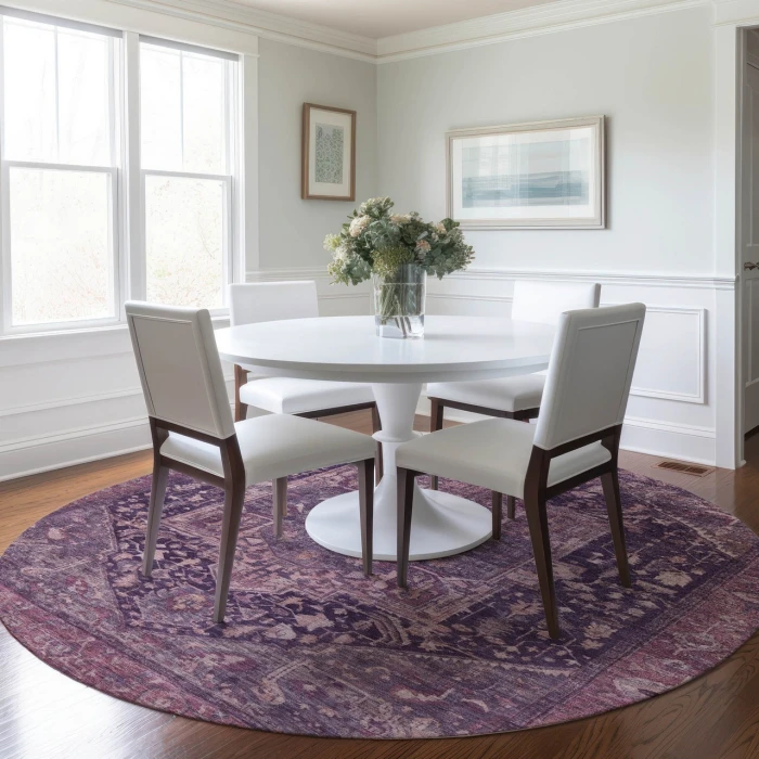 Dalyn Solace Purple SL14 8ft. x 8ft. Rug