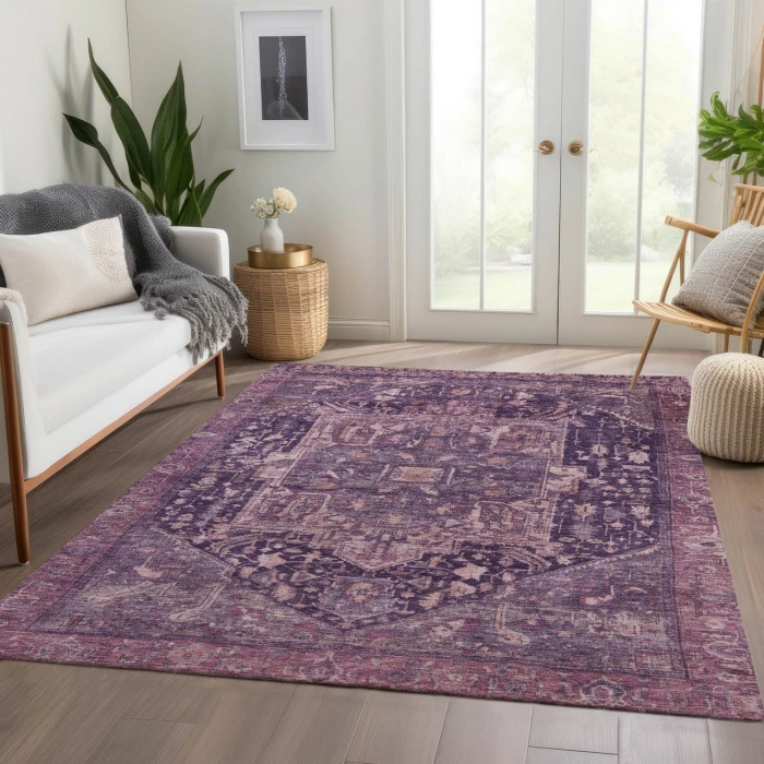 Dalyn Solace Purple SL14 9ft. x 12ft. Rug