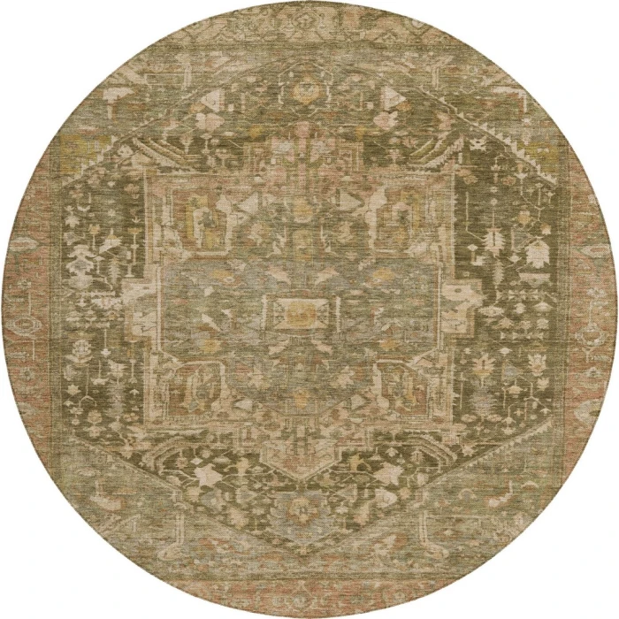 Dalyn Solace Green SL14 8ft. x 8ft. Rug