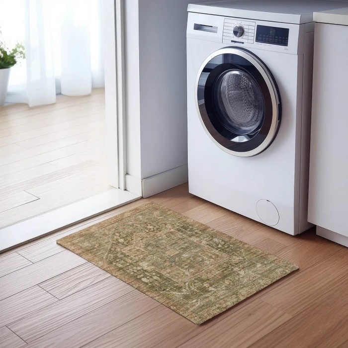 Dalyn Solace Green SL14 1ft.8in. x 2ft.6in. Rug