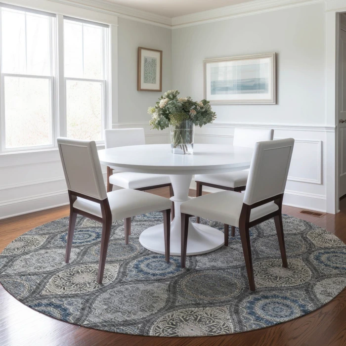 Dalyn Solace Gray SL1 8ft. x 8ft. Rug