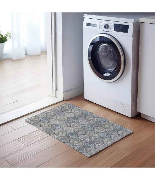 Dalyn Solace Gray SL1 1ft.8in. x 2ft.6in. Rug