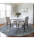 Dalyn Solace Blue SL1 8ft. x 8ft. Rug