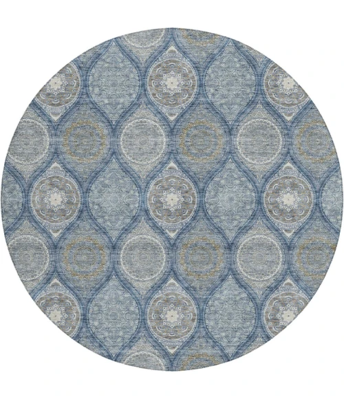 Dalyn Solace Blue SL1 8ft. x 8ft. Rug
