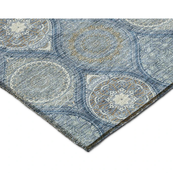 Dalyn Solace Blue SL1 8ft. x 8ft. Rug