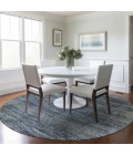 Dalyn Solace Blue SL3 8ft. x 8ft. Rug