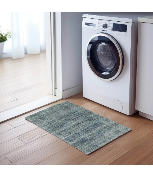 Dalyn Solace Teal SL3 1ft.8in. x 2ft.6in. Rug