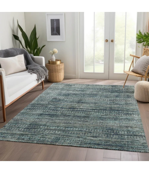 Dalyn Solace Teal SL3 5ft. x 7ft.6in. Rug