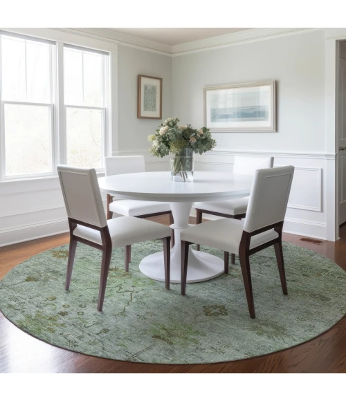Dalyn Solace Green SL4 8ft. x 8ft. Rug