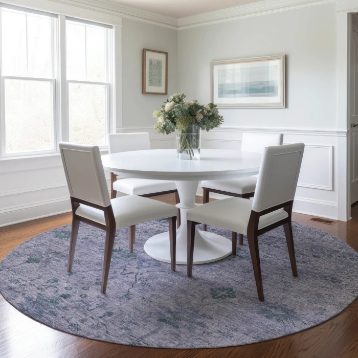 Dalyn Solace Purple SL4 8ft. x 8ft. Rug
