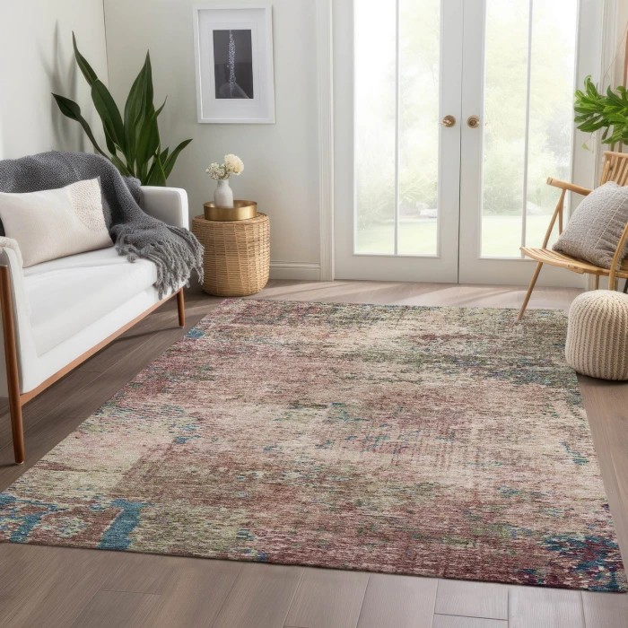 Dalyn Solace Pink SL5 10ft. x 14ft. Rug