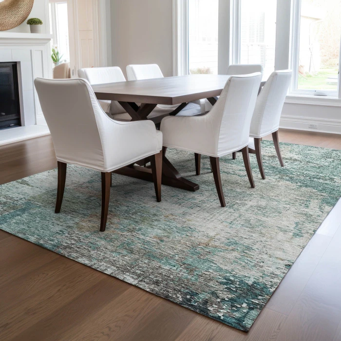 Dalyn Solace Teal SL5 5ft. x 7ft.6in. Rug