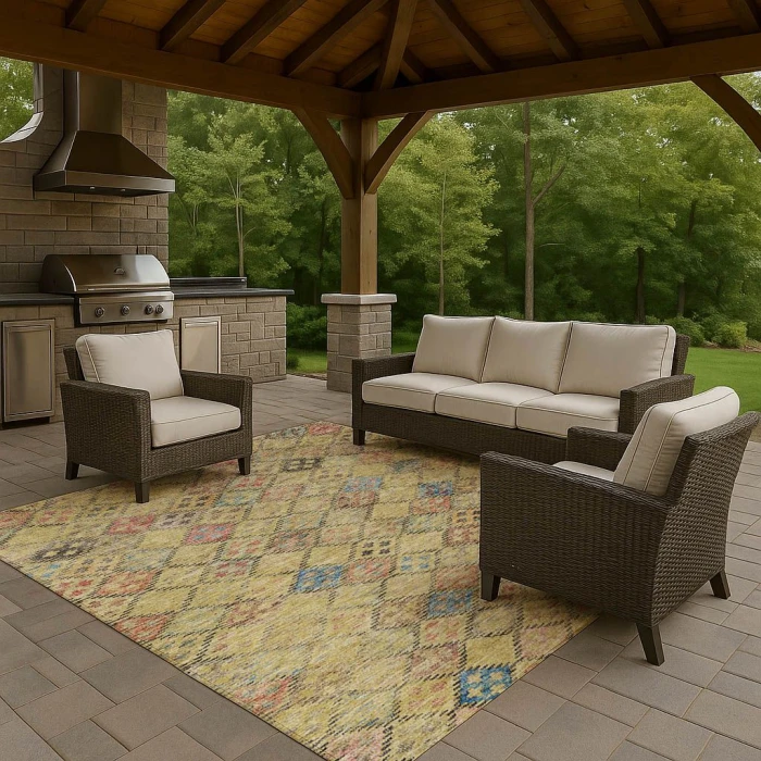 Dalyn Solace Gold SL6 9ft. x 12ft. Rug